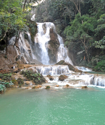 Waterfalls in Luang Prabang
