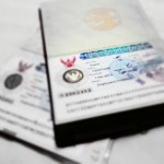 Passports with Thai Visa Stickers