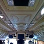 Inside a luxurious Minivan in SE Asia