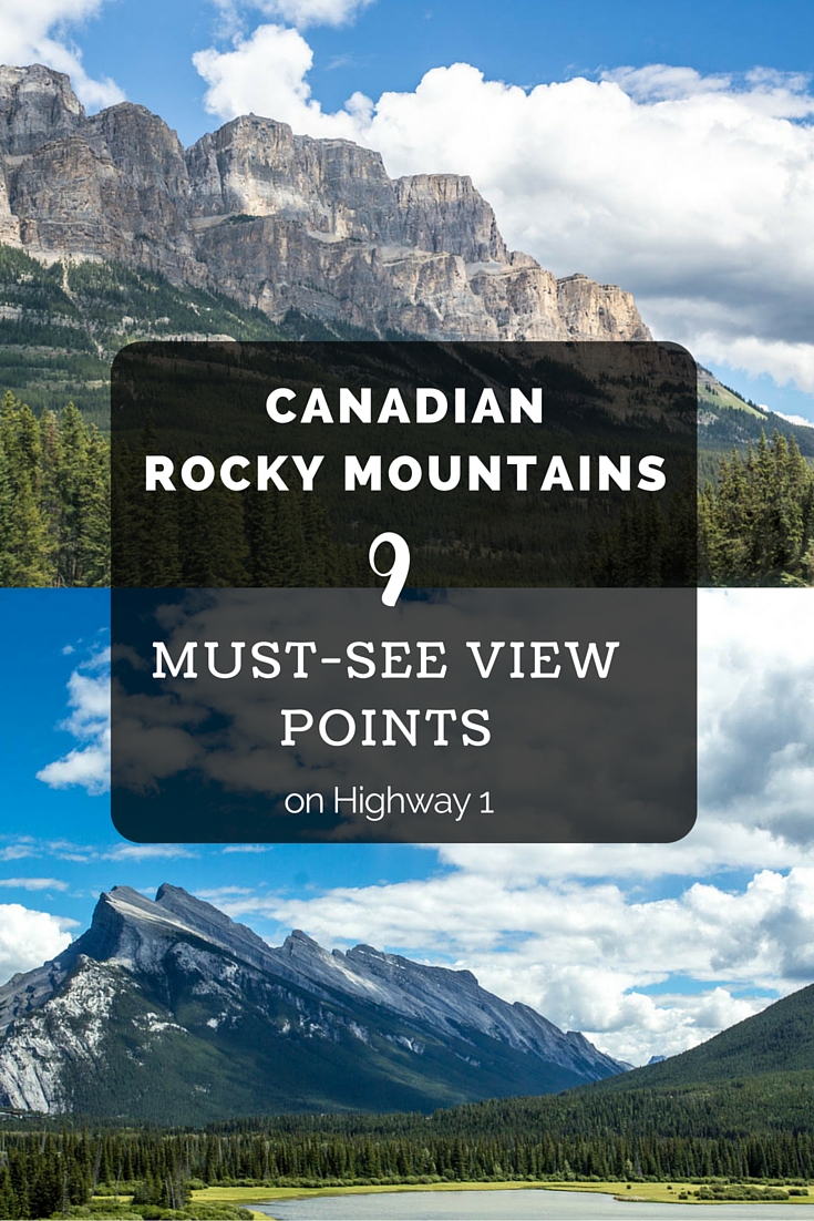 Must See Views Canadian Rockies