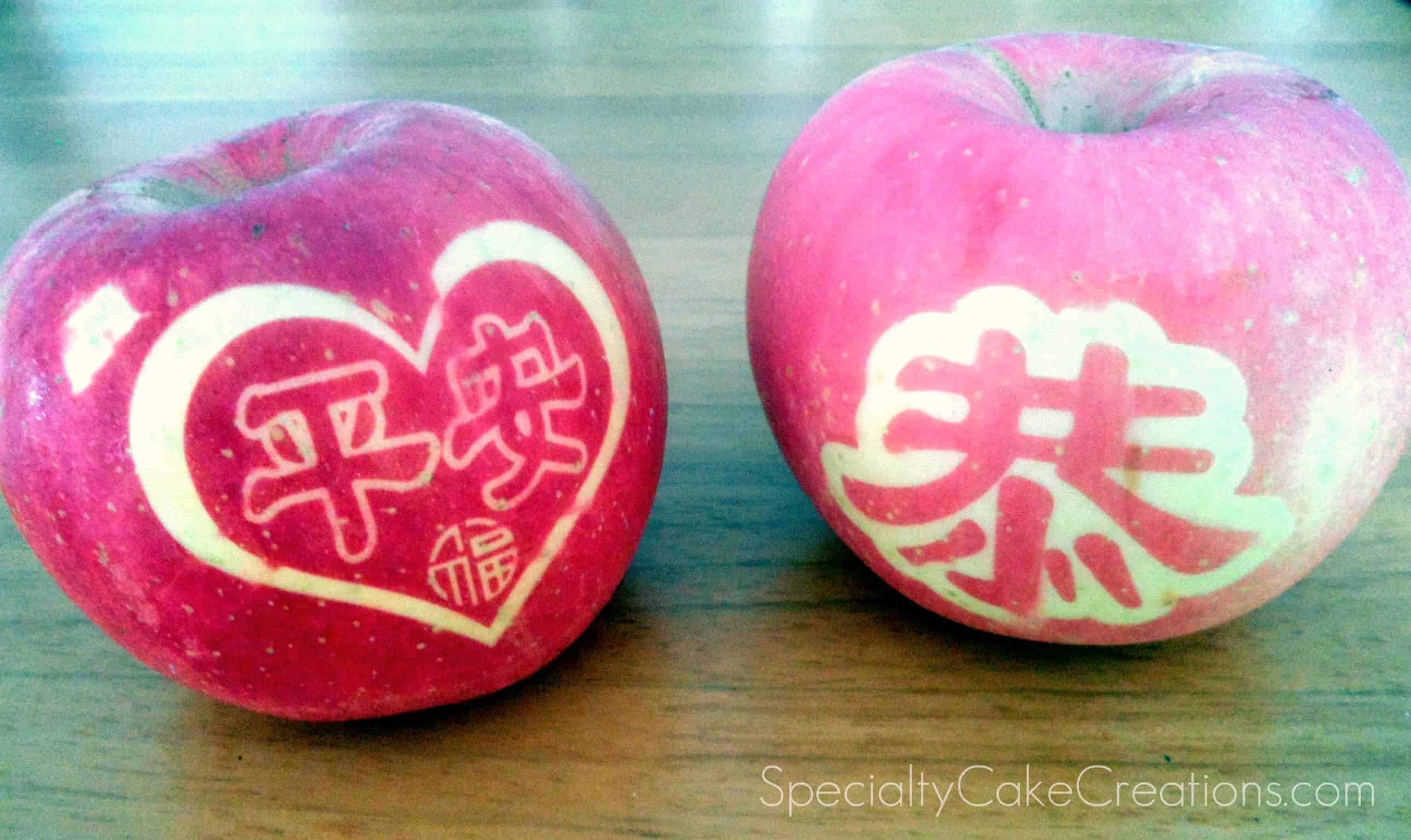 Chinese New Year Auspicious Apples