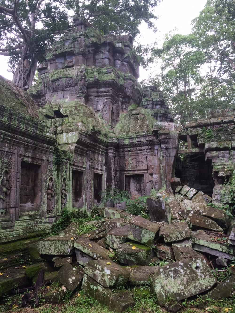 Ruined Building in Cambodia